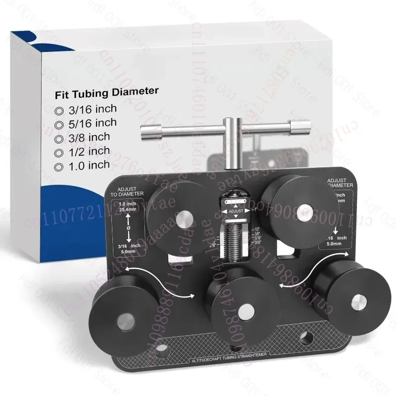 Pipe Straightener, Brake Line Straightener, Suitable for Diameters From 3/16 Inch To 1.0 Inch