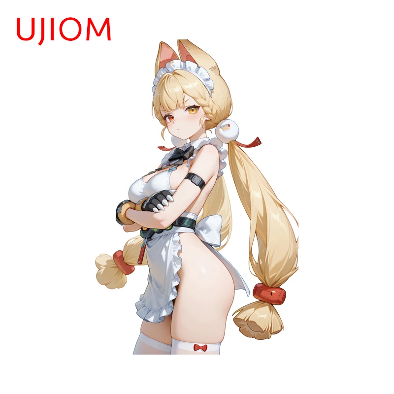 UJIOM Apron Alice Zenless Zone Zero Wall Sticker Sexy Game Waifu Item Door Stopper Decals Simple Vinyl Murals Accessories