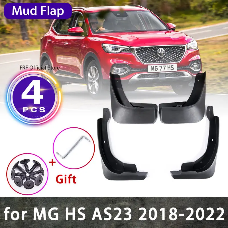 

4х для MG HS 2021 MGHS 2022 PHEV 2020 2019 AS23 Plug-in eHS 2023, передние зеркальные Брызговики, брызговики, аксессуары для грязевого клапана