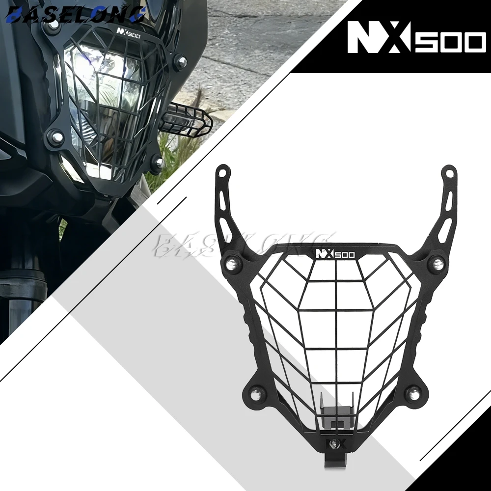 

Защита фары для Honda NX400 NX500 NX400/500 2024 2025, NX 500 E-Clutch 2026: Защитная решетка для мотоциклетных фар