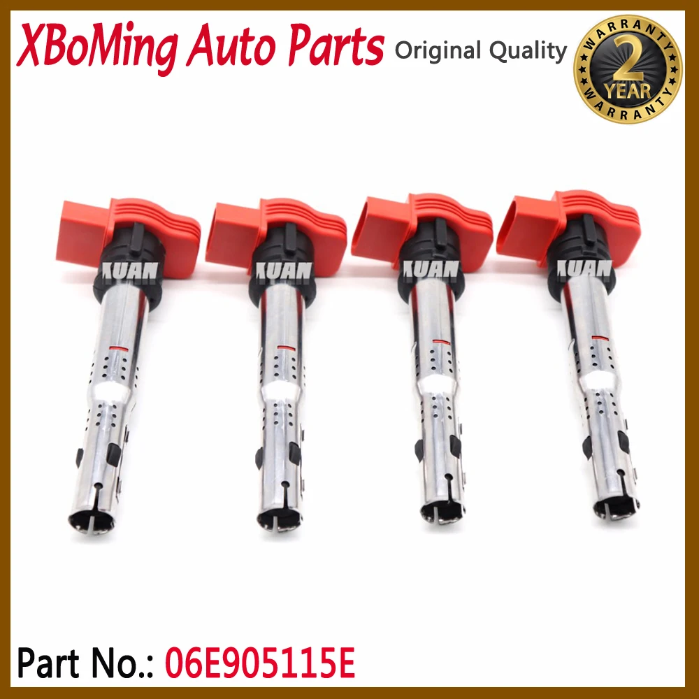 

Ignition Coil For Audi S3 A4 A5 A6 Q5 R8 Q7 TT allroad Quattro 2.0L 2.0T For Volkswagen CC Beetle Eos Golf R Tiguan 06E905115E