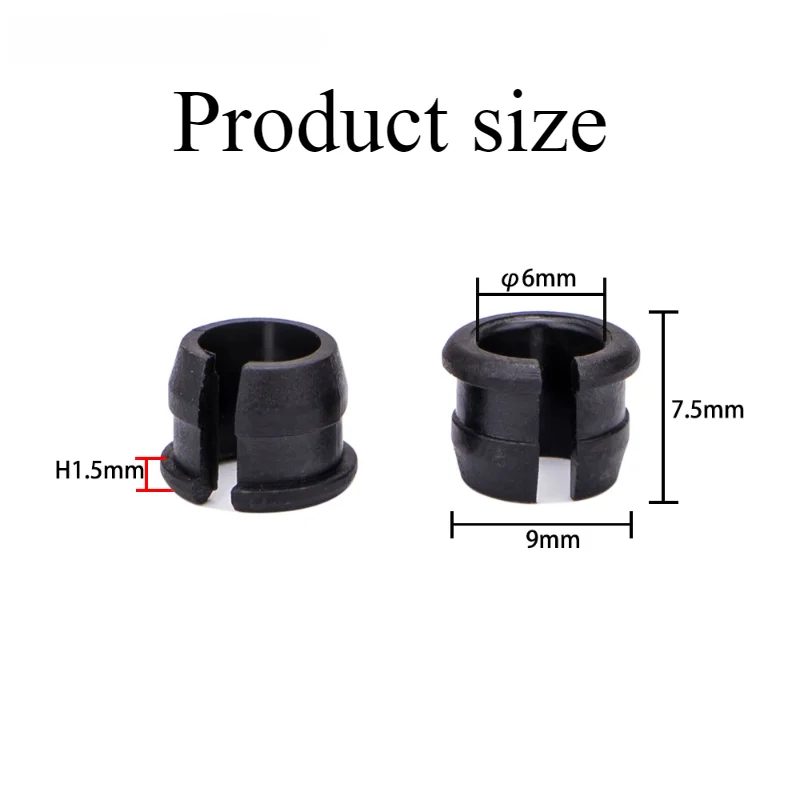 2-50pc Fahrrad Innenrohr Adapter Gummi Stecker MTB Adapter Tülle Schrader Ventil Felge Konvertieren Zu Presta Ventil innenrohr Gummi Stecker – Detail 2
