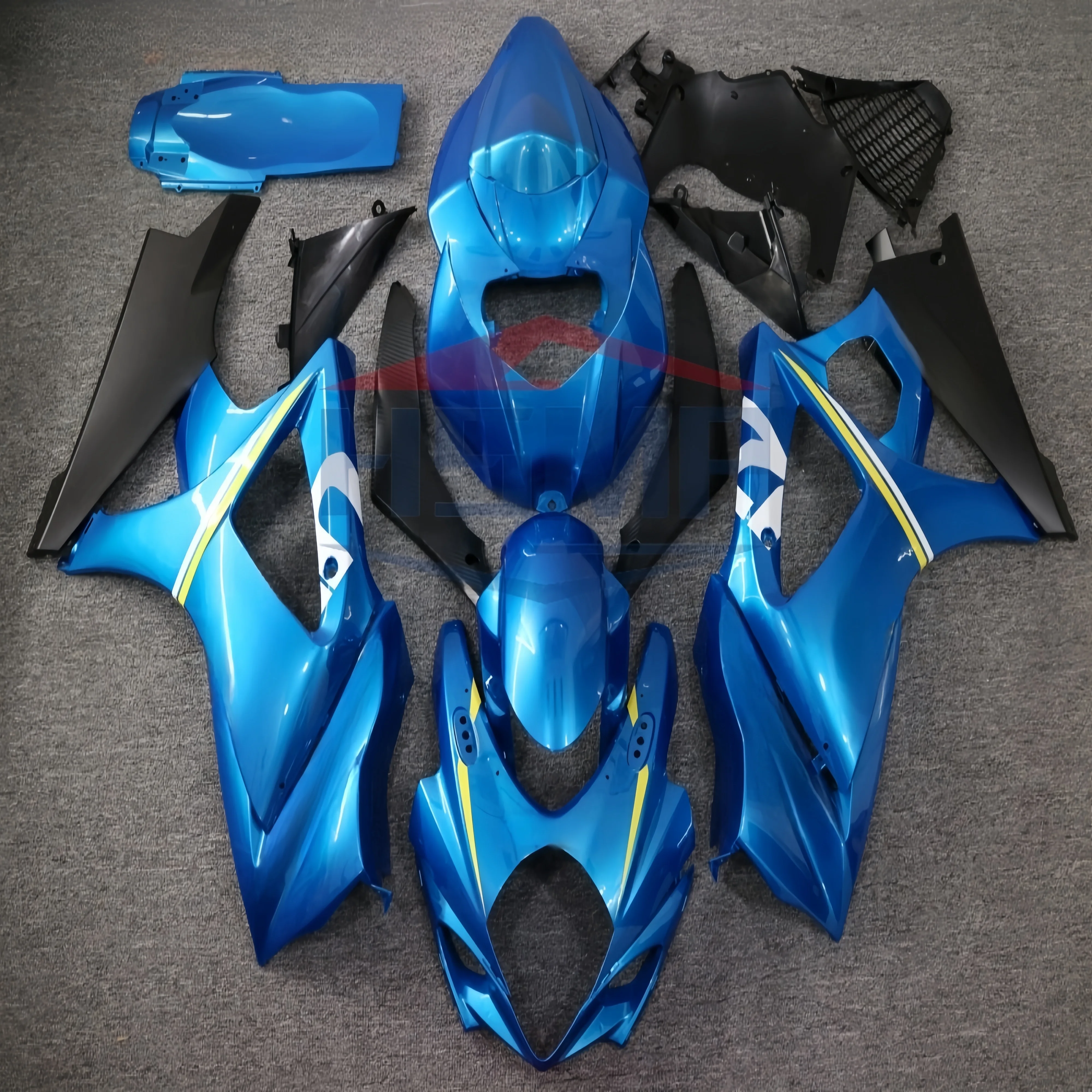 for Suzuki Gsxr 600 750 K6 K7 2006 2007 Gsxr 1000 2007 2008 K7 Motorcycle Fairing ABS Injection Body Decoration Kit