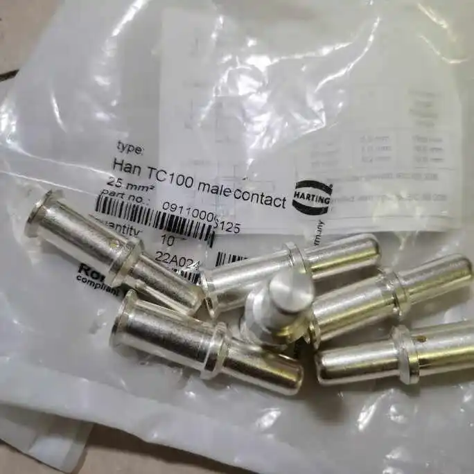 1PCS HARTTING    09110006125 25mm² 100A  HAN-TC100