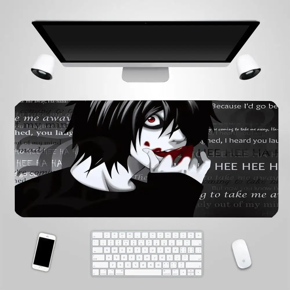 

Rgb Mouse Pad Anime Death Note Deskmat Gaming Mousepad Gamer Desk Protector Pc Accessories Keyboard Mat Mats Mause Pads Carpet