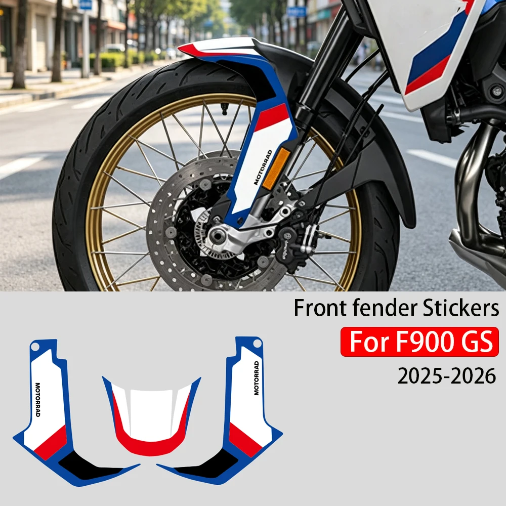 For BMW F 900 GS F900GS 2025-2026 Sticker Accessories Motorcycle Front Fender waterproof scratch-resistant Decoration Sticker