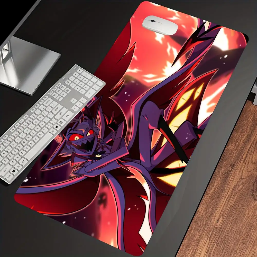 

Большой коврик для мыши Hazbin Hotel, аксессуары для компьютера, коврик для мыши, коврик для клавиатуры ноутбука, коврик для ПК, коврик для стола, аниме-коврик XXL, геймерский настольный коврик