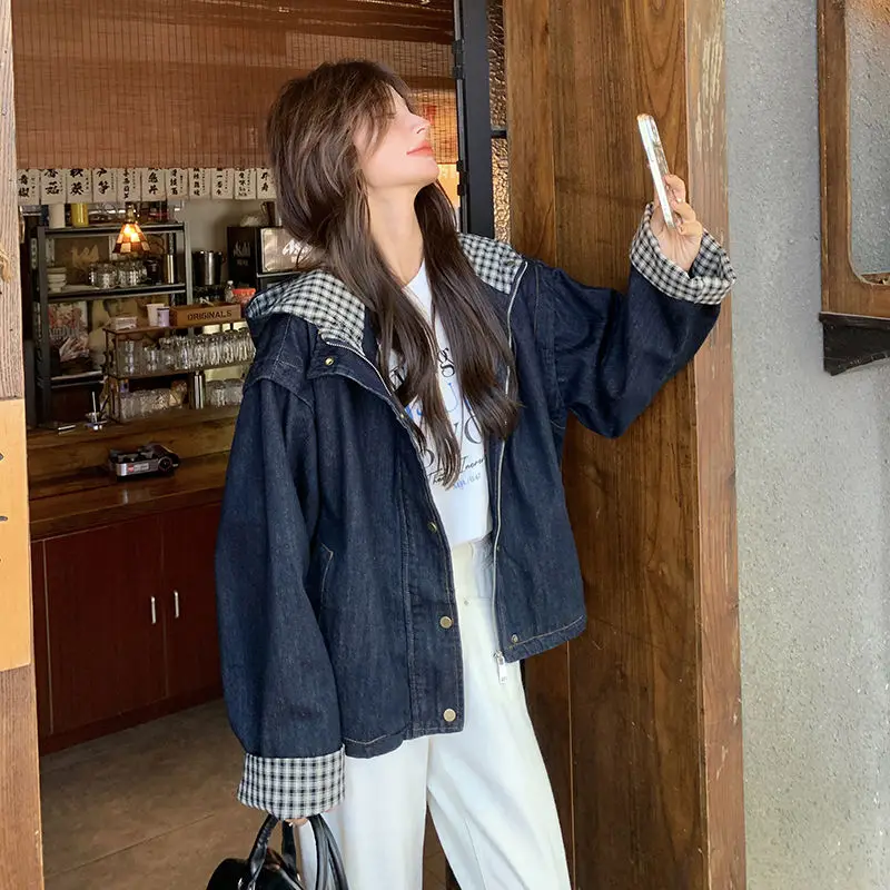 

Винтажные кожаные куртки женские водонепроницаемые походные солнцезащитные капюшоны для кемпинга и скалолазания средней длины на подкладке на шнурке облегающая одежда