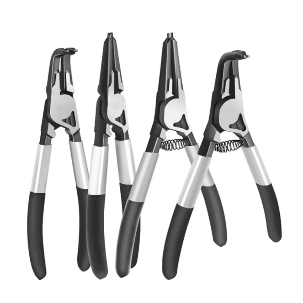 New Multiple-spec Circlip Pliers Universal Labor-saving Internal External Circlip Pliers Durable 7 Inch Repair Tools Household