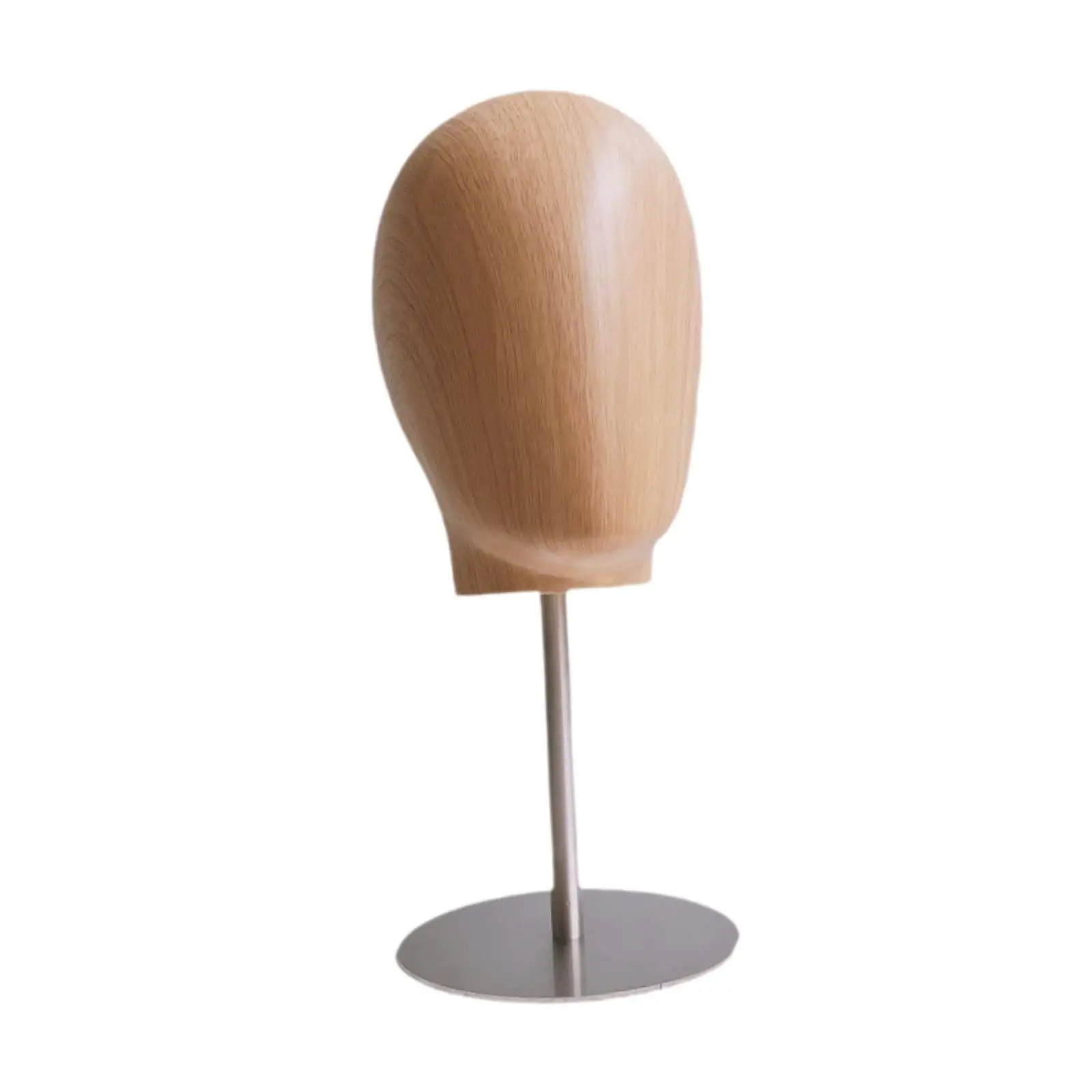 Hat Display Stand Mannequin Head Model Detachable Wooden Color Head Model Hat Display Head Cap Holder for Scarves Hat Jewelry