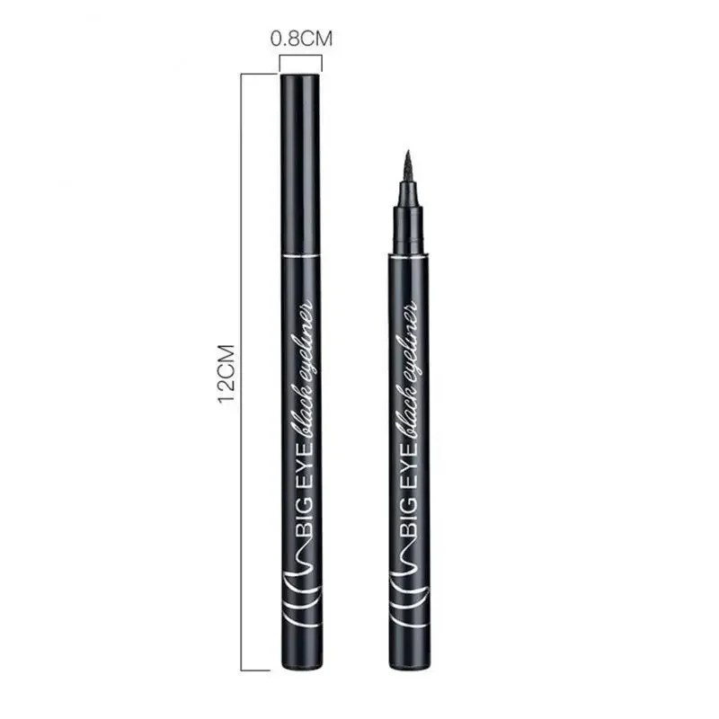 Heallor Langdurige Gladde Applicatie Eyeliner Zacht, Niet Vlekkelende Make-Up Voor Vrouwen Langdurige Make-Up Make-Up Intense Zwarte Waterp