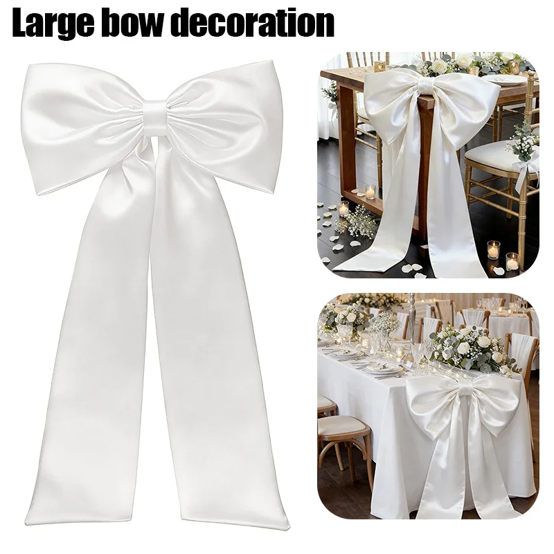 

110cm Large Bow Themed Party Decoration Christmas Tree Topper Bow Ribbon for Christmas Wedding Birthday Party Wall Pendant Decor