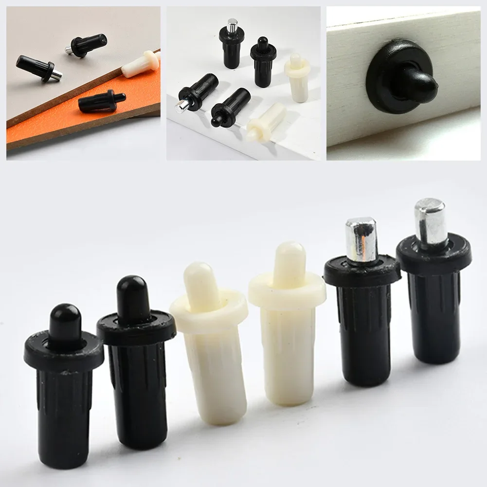 Repair Pin Spring Pins White 8cm Holes Black Old Rolled Steel Replacement Pins Shutter Louver Plastic Repair Pin New