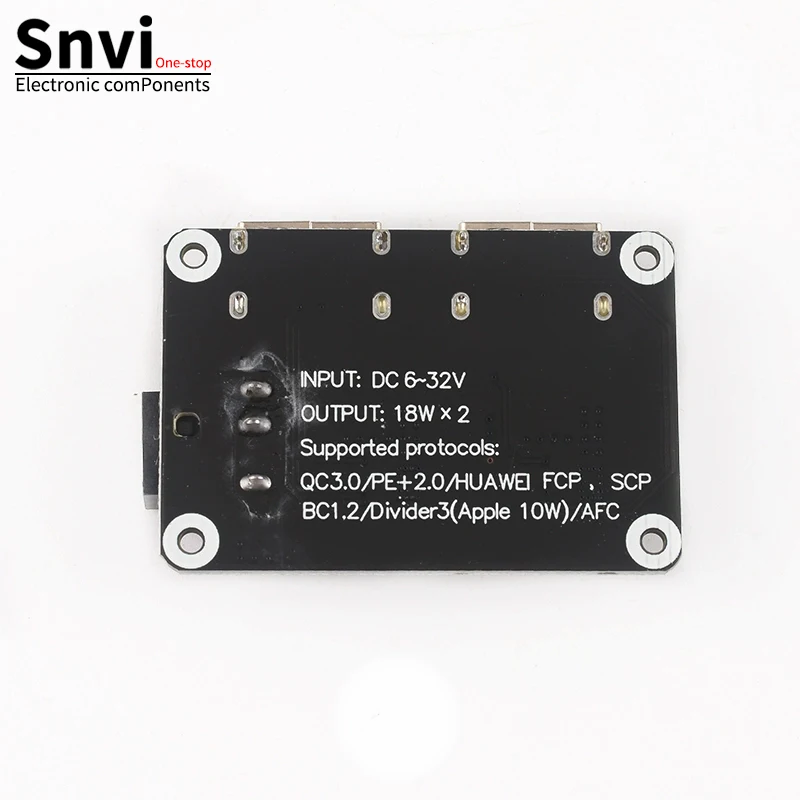 QC3.0 QC2.0 سيارة USB شحن باك وحدة التنحي سريع سريع شاحن سيارة مجلس 24 فولت 12 فولت إلى 5 فولت 9 فولت الجهد المنظم تيار مستمر المزدوج USB