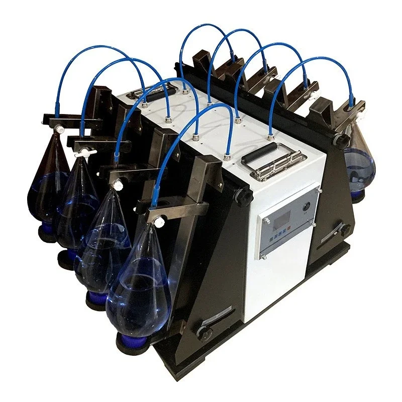 Extraction oscillator mixer, laboratory separation funnel extraction oscillator