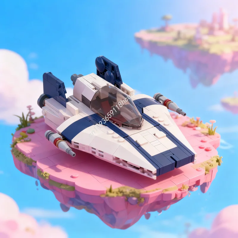 

359pcs MOC RZ 2 A Wing Resistance Starfighter Star Battle Model Building Toy Blocks Christmas Gifts Construction Creative Idea