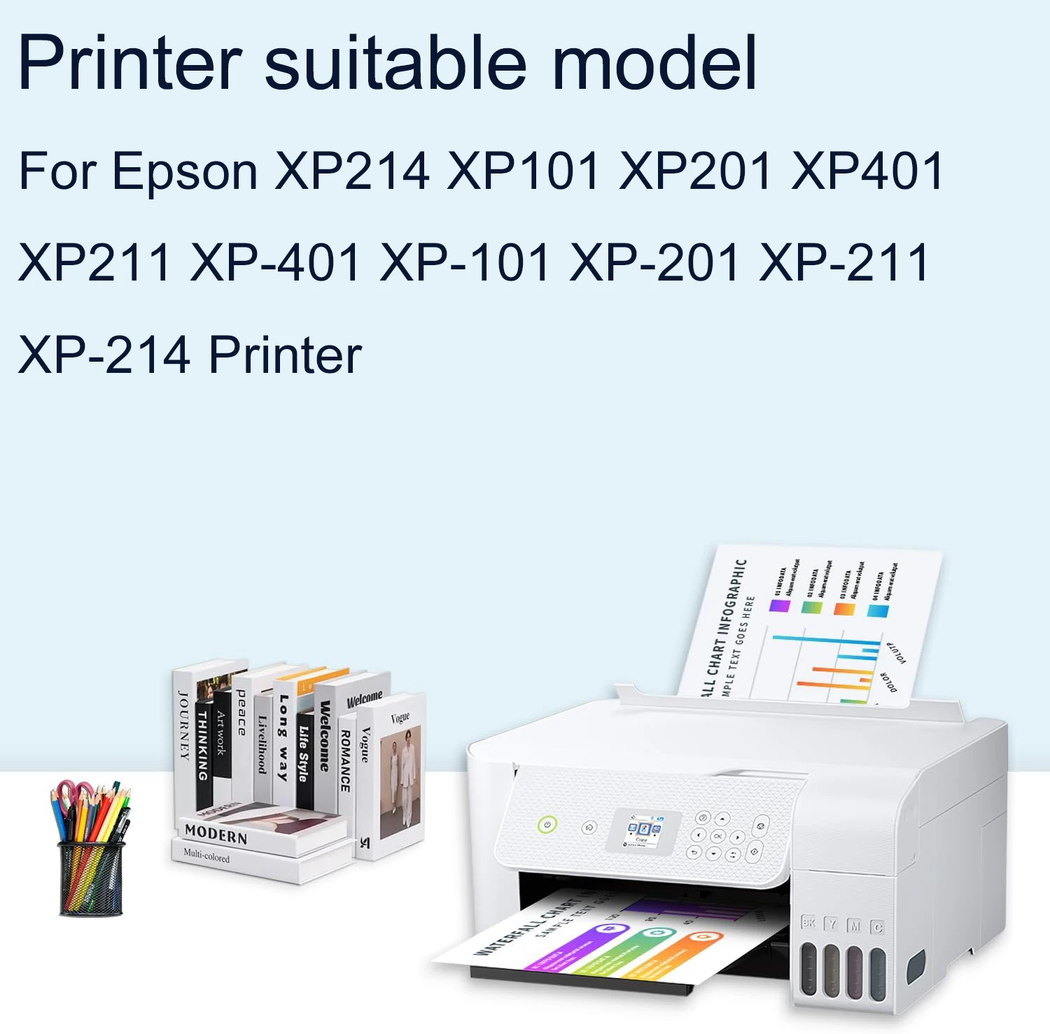Vilaxh T1971 T1962 T1963 T1964 Ink Cartridge For Epson XP214 XP101 XP201 XP401 XP211 XP-401 XP-101 XP-201 XP-211 XP-214 Printer