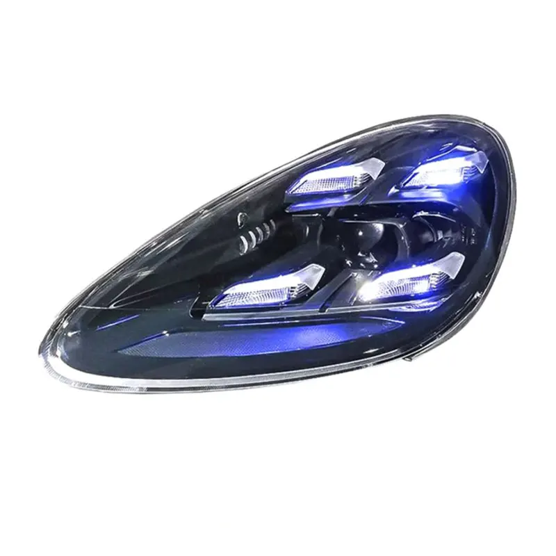 Lampe frontale LED bleue DRL modifiée pour voiture, assemblage de lampe, nouveau produit pour broderie, année 2004-2011