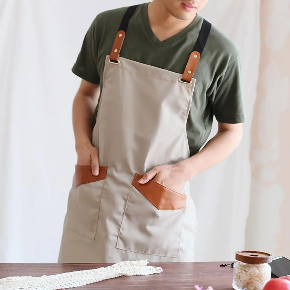 Art Aprons For Painting Pottery Ceramics Restaurant Barista Stylist Baking Suspenders Work Apron