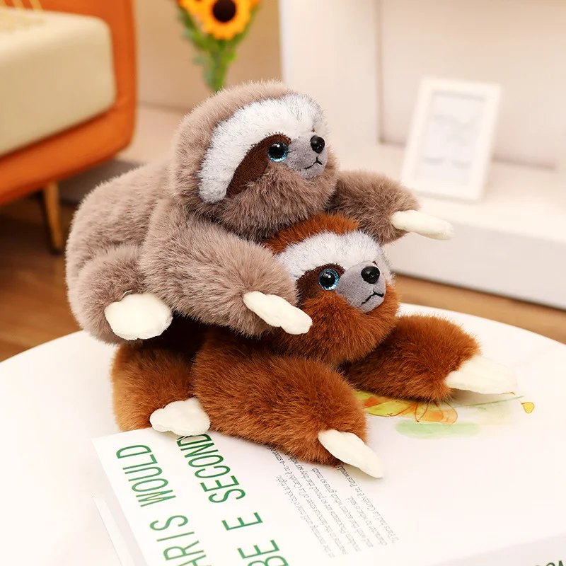 17/25/35CM Lovely Plush Sloth Plush Toys Stuffed Soft Animal Sloth Dolls Kawaii Toy Nice Birthday Christmas Gifts