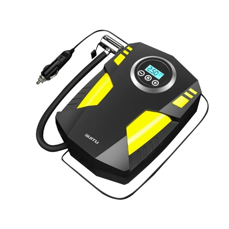 G7NA Air Compressor Tire Inflator,DC12V Car Tire Pump with Digital Pressure Gauges, 100PSI for Car Tires, Bicycles