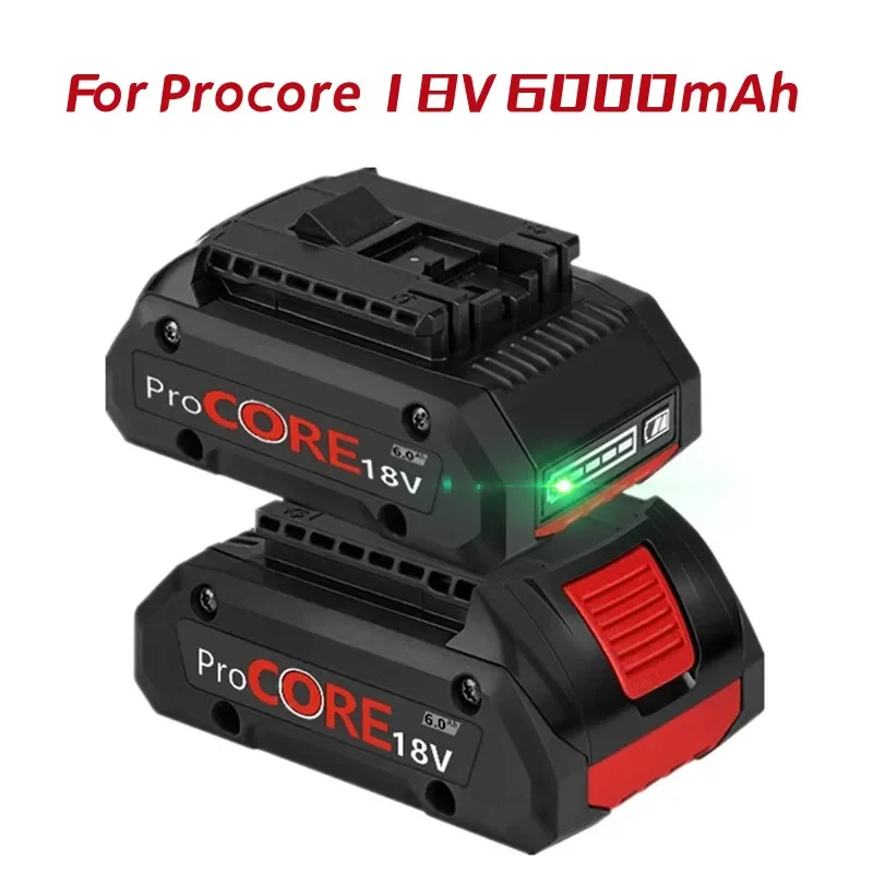 New 18V 6000mAh Lithium Ion Battery for Procore 1600A016GB for  18VMax Cordless Power Tool Drill,Built-in 2100Cells Battery