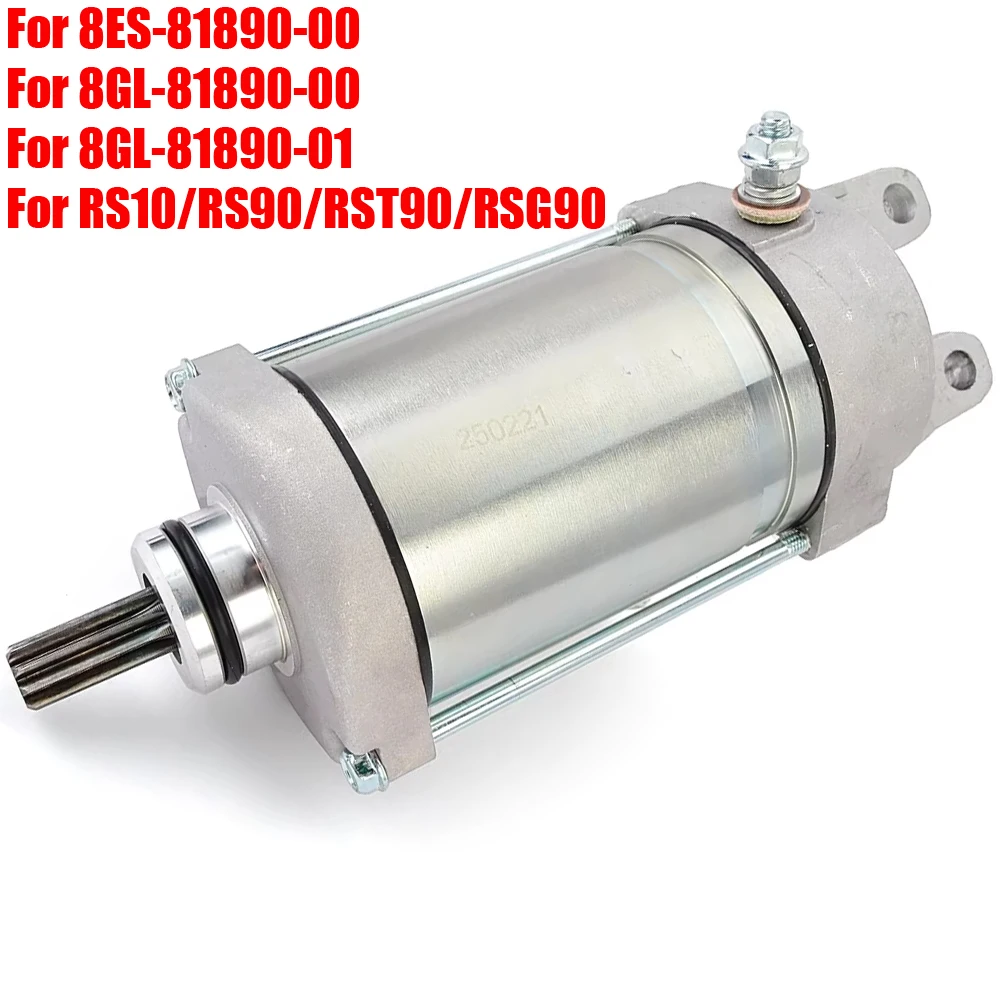 

8ES-81890-00 Starter Motor For Yamaha RS10 RS90 RST90 RSG90 RS Nytro Rage Vector Venture VK10 VK10F VK10G FX10 RFX10 FX Nytro