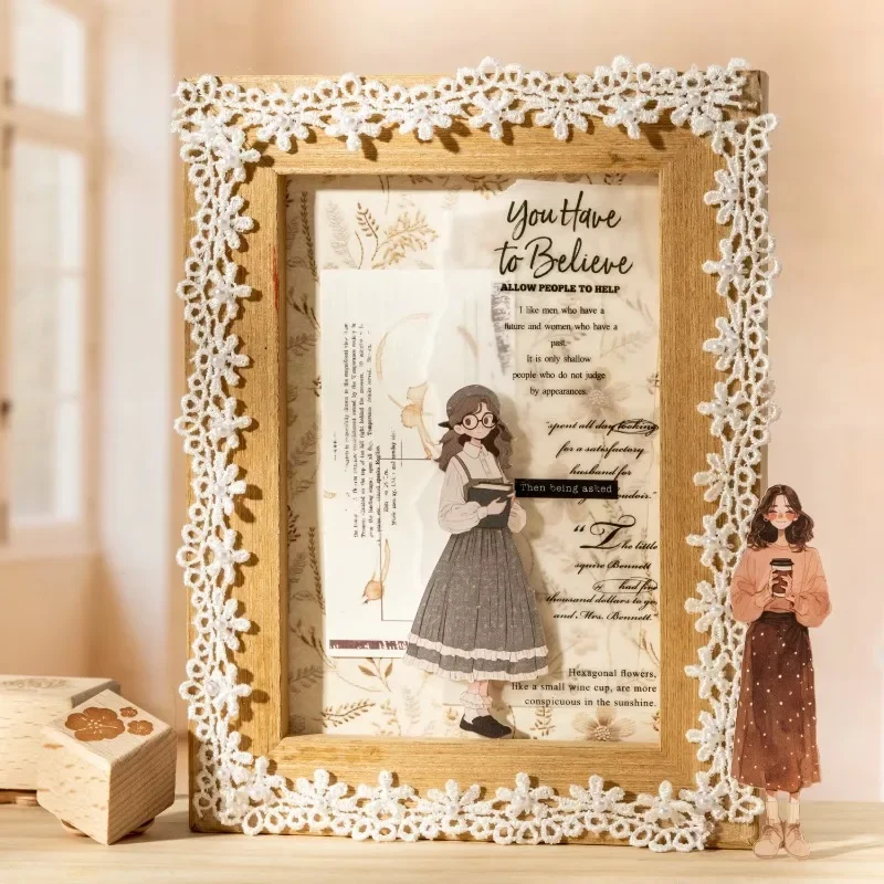 

100 шт./200 шт. материал канцелярские принадлежности большие наклейки для карточек порция твердых людей в качестве облаков декоративные персонажи 140*125 мм