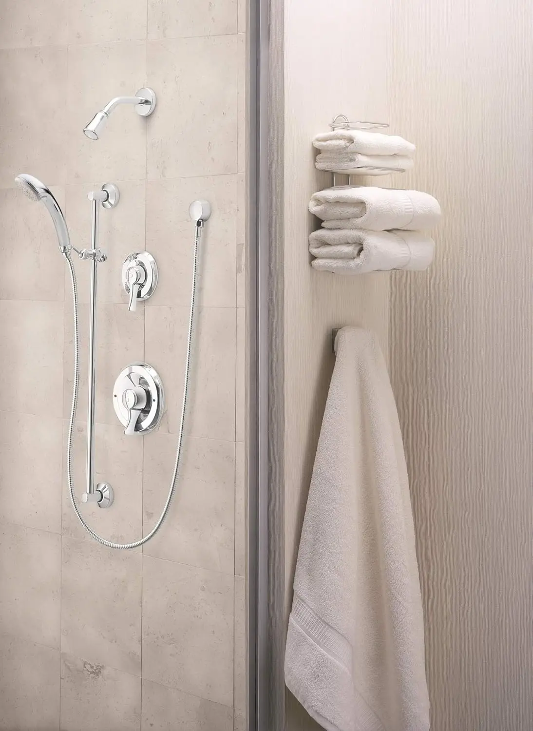 8342 M-Dura Showering Commercial Posi-Temp Two-Handle Shower Only Set