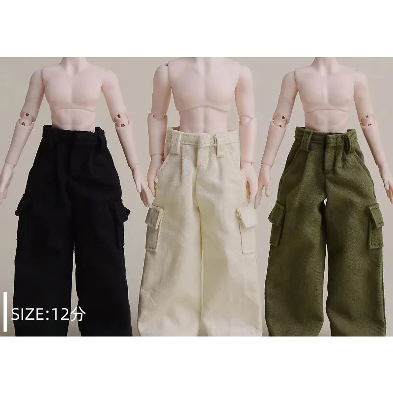 

В наличии: Набор одежды для кукол BJD (масштаб 1/12) – широкие брюки, куртка, свитер, рубашка. Модель для декора.