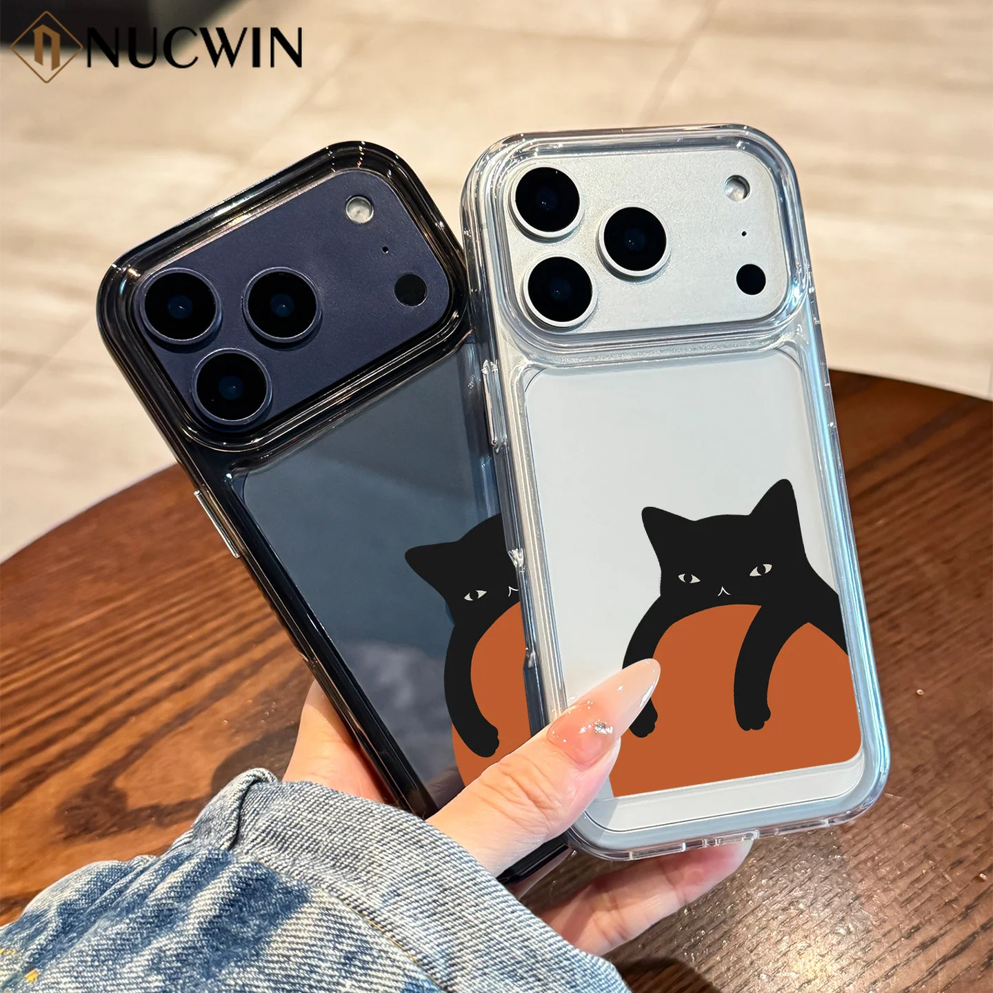 Cute Cat Dog Electroplated Mirror Surface Phone Case For iPhone 17 Pro Max 16 15 14 13 12 Pro Max Makeup Mirror Funny Cat Cover