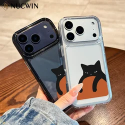 Cute Cat Dog Electroplated Mirror Surface Phone Case For iPhone 17 Pro Max 16 15 14 13 12 Pro Max Makeup Mirror Funny Cat Cover