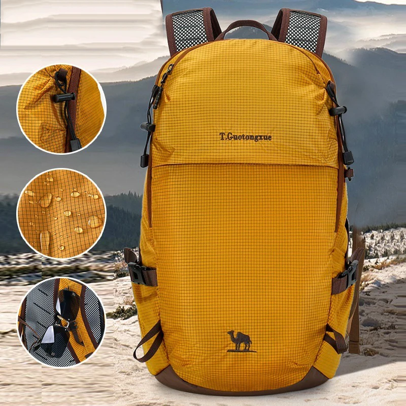 Large Capacity Outdoor Backpack Portable Leisure Sports Daypack Hiking Climbing Travel Shoulder Bag for Men Women