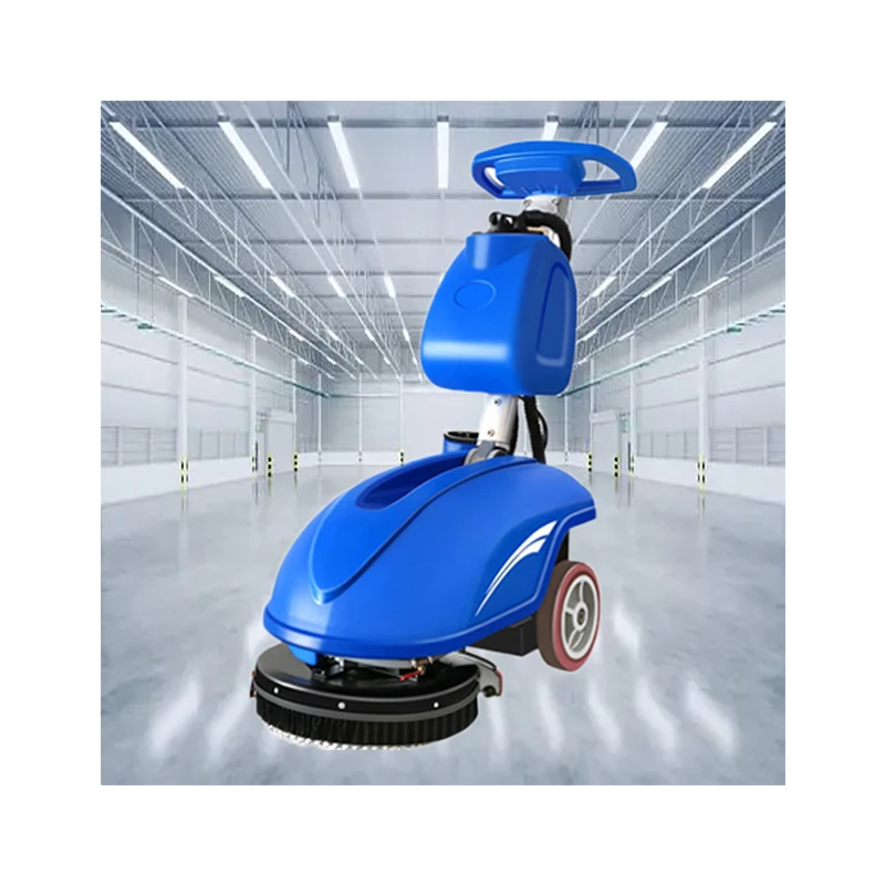 Factory Directly Floor Cleaning Machine Floor Scrubber Walk Behind Battery Floor Scrubber