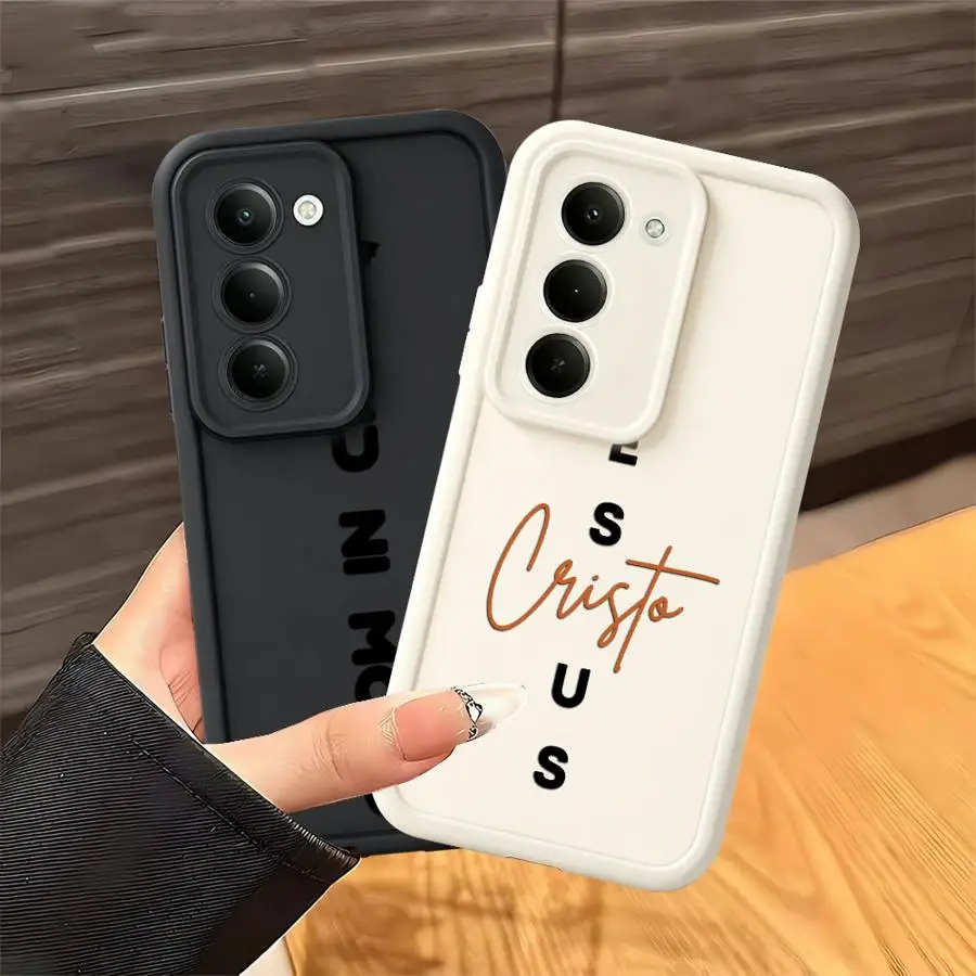 Love Heart Faith Phone Cover Case for Samsung Galaxy A15 A16 A34 A35 A36 A51 A73 A56 A23 A12 A13 A26 A32 A71 A72 A53 A54