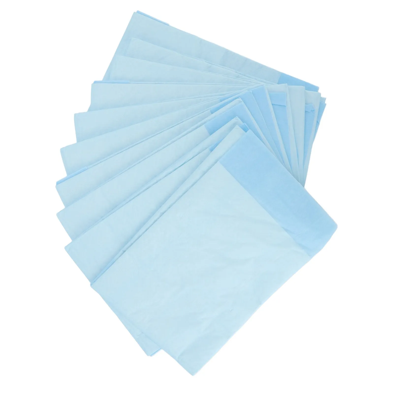 10Pcs Disposable Bed Pad Absorbent Incontinence Pad Soft Anti-seepage Nonwoven Underpad for Adult Elderly Patient Maternity Baby