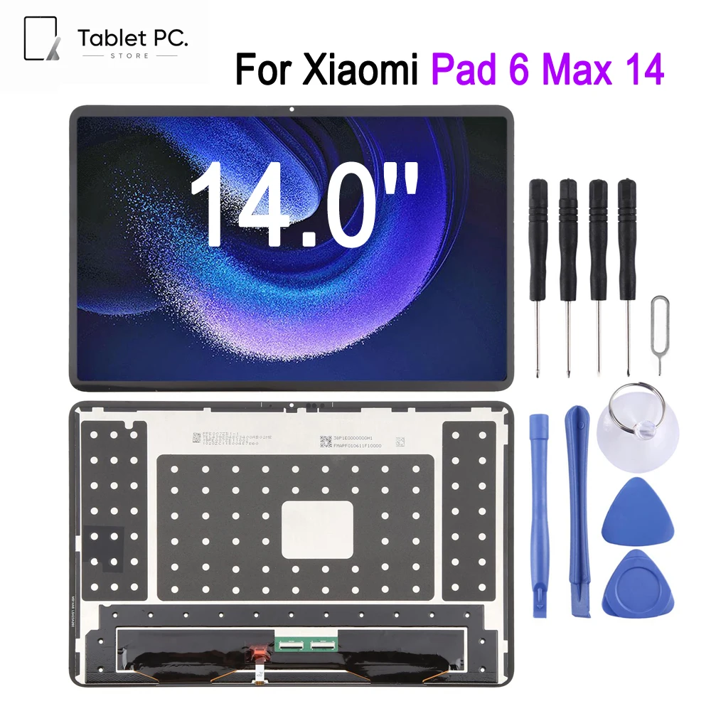 14.0'' IPS LCD Screen For Xiaomi Pad 6 Max 14, For Xiaomi Pad 6 Max 14-inch Tablet LCD Display Touch Screen Repair Replacement