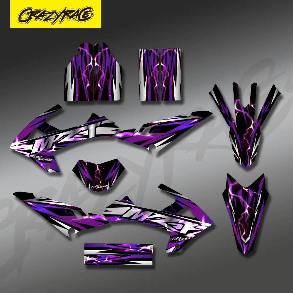 Motocross Full Graphics Background Decals Sticker Kit For RIEJU MRT 50 SM 2022 2023 2024 2025 2026 Personality Decoration Custom