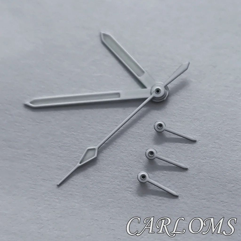 High Quality VK63 Watch Hands 6 hands Green Luminous Quartz Movement Modified Black White Watch Accessories