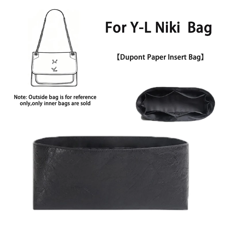 EverToner para Y-L Niki bolsa impermeable de microfibra papel insertar forro organizador bolsa Shaper bolsa de almacenamiento interior