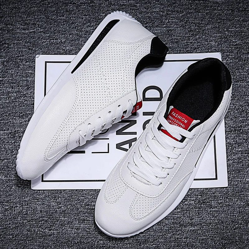 PUPUDA White Sneakers Shoes Men Comfortable Walking Shoes For Men Summer Women Casual Running Sport Vulcanized Sneakers Men 2022