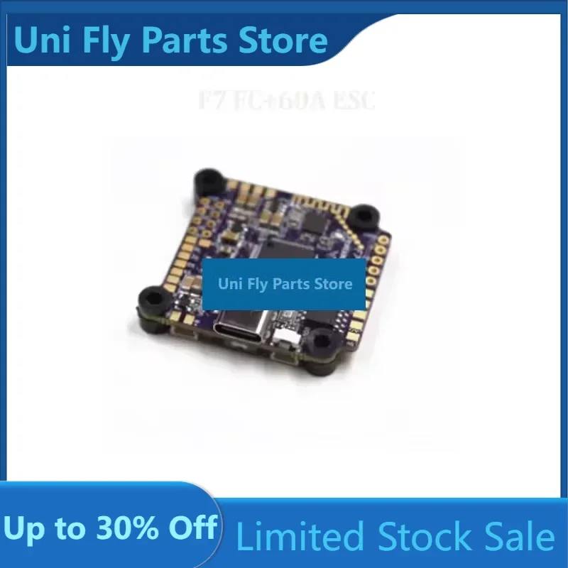 HobbyFIy Flycolor X-TOWER 2 F7 60A 4 in 1 ESC Flying Tower/Stack FPV Bluetooth To Adjust Parameters LED Flight Control RC
