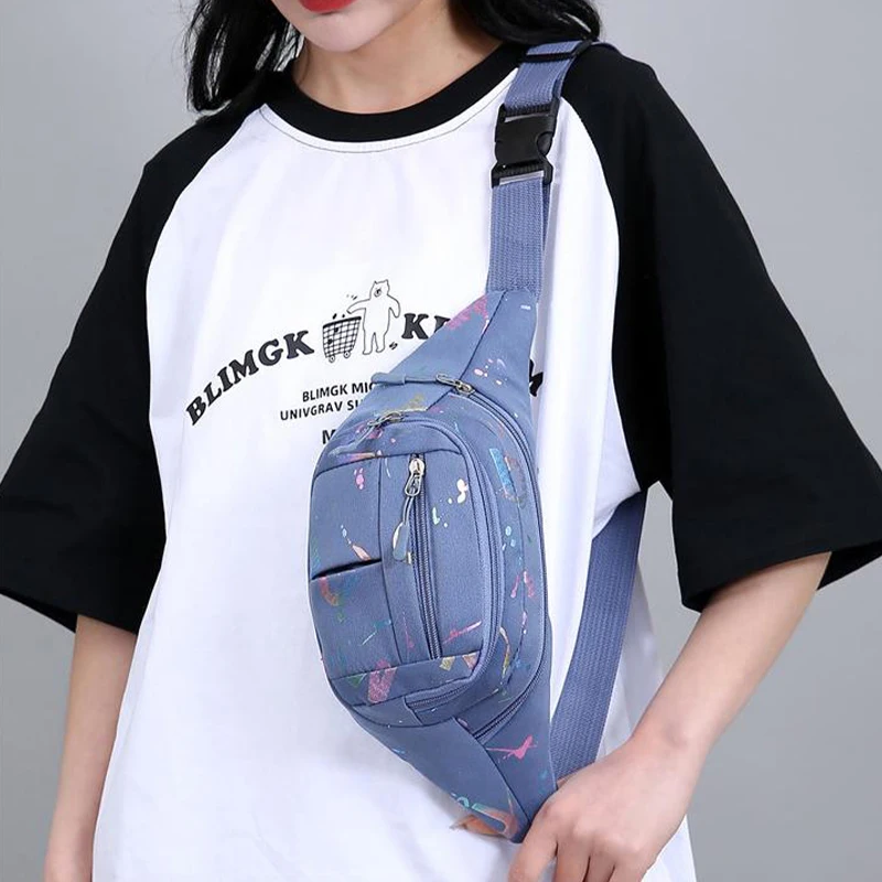 Fashion Chest Bag  Women Black Waist Bag High Quality Women Shoulder Bag Multifunction Male Fanny Pack Crossbody Small Bag