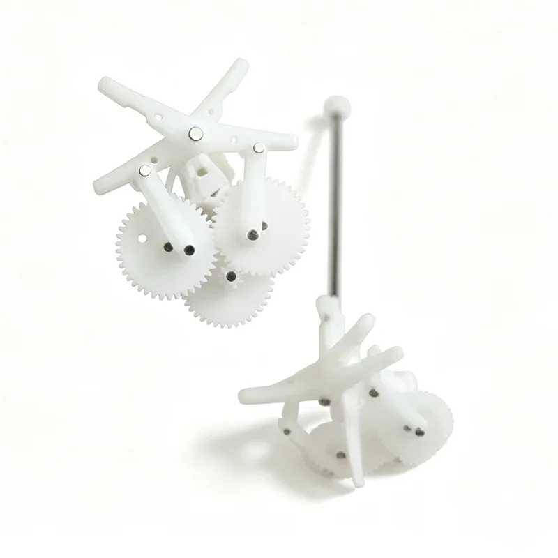 Assembled Ornithopter Gear Train Unit, Mini Flapping Wing Model Gearbox, Fits 6mm 615 Coreless Motor, No Motor