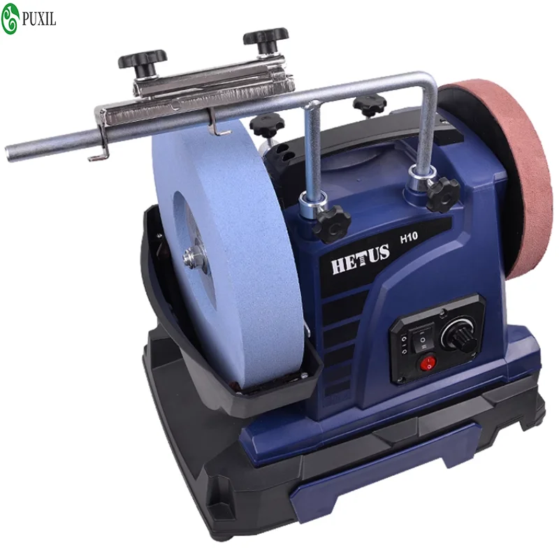 H10 10 Polegada baixa velocidade Water-cooled Knife Sharpener, 200W, Household Small Scissors, gravura faca, cozinha faca máquina de polimento
