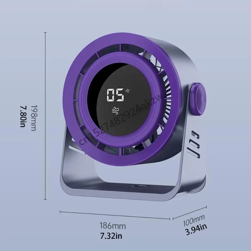 R9CD غرفة نوم مروحة المعجبين مروحة الهواء مروحة التبريد PP ملمس مناسبة لغرفة النوم في الهواء الطلق