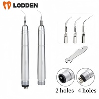 Dental Ultrasonic Air Scaler with 3 Tips Tooth Calculus Remover Cleaning Teeth Whiten Tooth Cleaner 2 Holes 4 Holes