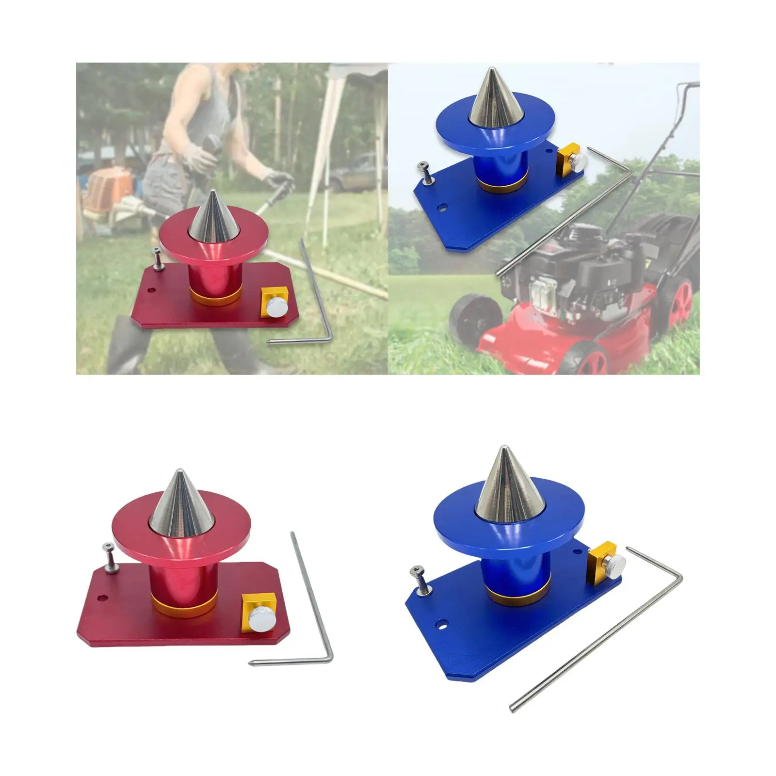 

Lawn Mower Blade Balancer Professional Replace for Park Garden Backyard