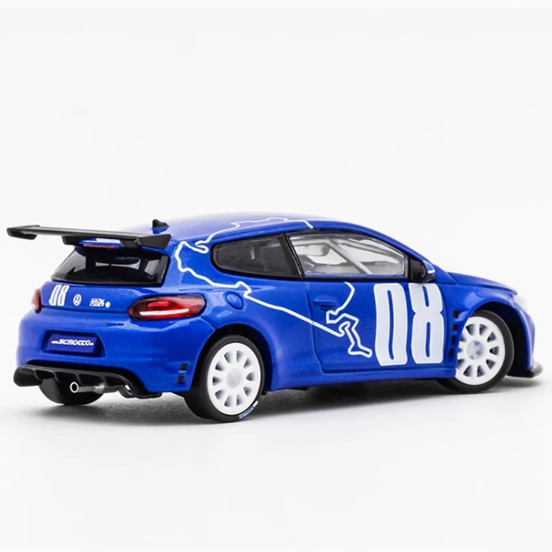 

GCD Diecast 1:64 Scale 2009 Scirocco R Racing Car Alloy Simulation Car Model Collection Decoration Boy Gift Toys Static Display