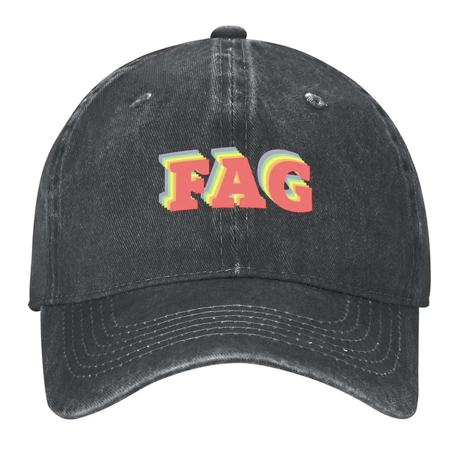 

Pastel rainbow faggot Baseball Cap winter hats for men Golf Hat Golf Hat Man Luxury man cap Ladies Men's